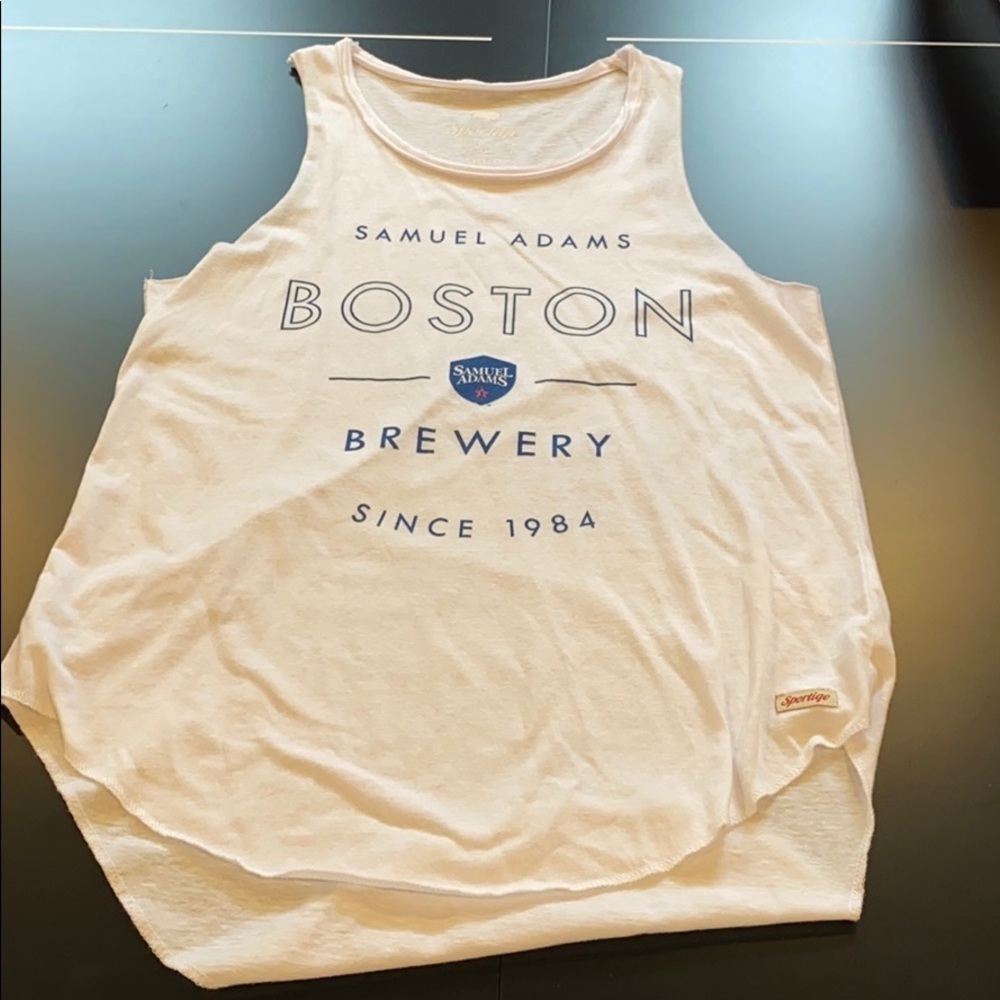 Sam Adams brewery tank